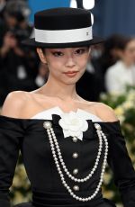 JENNIE at 2025 Met Gala Celebrating Superfine: Tailoring Black Style in New York 05/05/2025