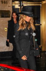 JENNIFER ANISTON and Jason Bateman Leaves Good Night and Good Luck Event in New York City 05/14/2025