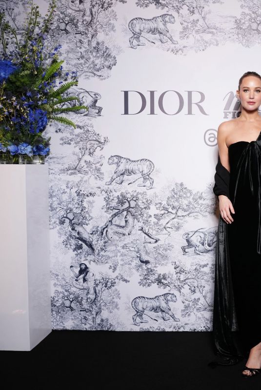 JENNIFER LAWRENCE at Dior x Madame Figaro Dinner in Cannes 05/17/2025