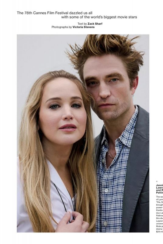 JENNIFER LAWRENCE in Variety Magazine, May 2025