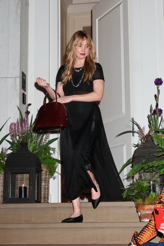 JENNIFER LAWRENCE Leaves a Private Fashion Event in New York 05/02/2025