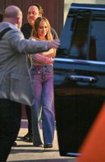 JENNIFER LOPEZ Leaves a Private Movie Screening at The Grove in Los Angeles 04/29/2025