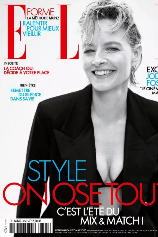JODIE FOSTER in Elle France, May 2025