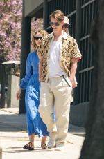 JOEY KING and Steven Piet Snap Some Selfies Out in Los Feliz 05/11/2025