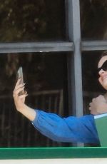 JOEY KING and Steven Piet Snap Some Selfies Out in Los Feliz 05/11/2025