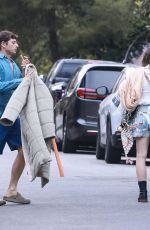 JOEY KING Leaves a Memorial Day Party in Los Angeles 05/26/2025