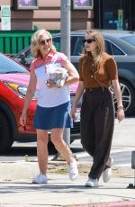 JOEY KING Out for Lunch with Friends at All Time in Los Angeles 05/23/2025