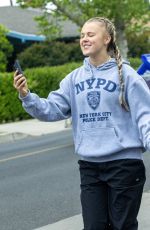 JOJO SIWA Takes a Quick Stroll Ahead of Dance Rehearsal in Los Angeles 05/01/2025