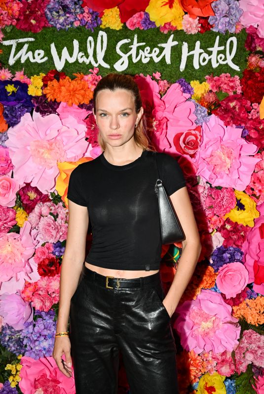 JOSEPHINE SKRIVER at Opening Night of Bar Tontine at The Wall Street Hotel in New York City 05/08/2025