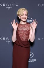 JULIA GARNER at 2025 Kering Women In Motion Awards and Cannes Film Festival Presidential Dinner in Cannes 05/18/2025