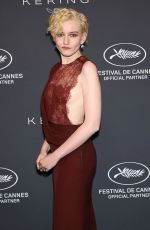 JULIA GARNER at 2025 Kering Women In Motion Awards and Cannes Film Festival Presidential Dinner in Cannes 05/18/2025