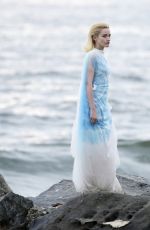 JULIA GARNER on the Set of Fantastic 4 in Los Angeles 05/06/2025