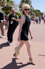 JULIA GARNER Out on Day One of 78th Cannes Film Festival in Cannes 05/13/2025