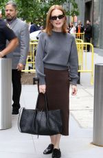 JULIANNE MOORE Arrives at The View in New York 05/28/2025