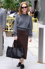 JULIANNE MOORE Arrives at The View in New York 05/28/2025