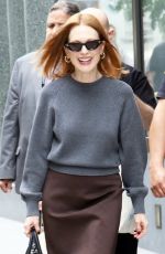 JULIANNE MOORE Arrives at The View in New York 05/28/2025