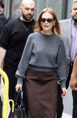 JULIANNE MOORE Arrives at The View in New York 05/28/2025