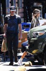 KAIA GERBER and Lewis Pullman Out and About in Los Angeles 05/09/2025