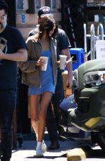 KAIA GERBER and Lewis Pullman Out and About in Los Angeles 05/09/2025