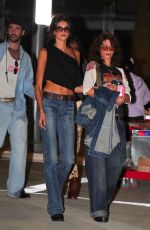 KAIA GERBER Leaves Beyonce