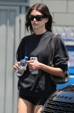 KAIA GERBER Works Out at Nike Training Studio in Los Angeles 05/27/2025