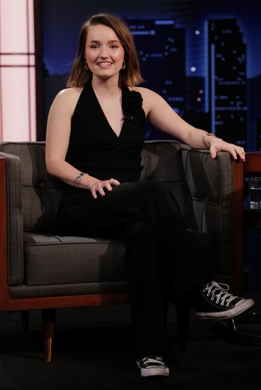 KAITLYN DEVER at Jimmy Kimmel Live 05/29/2025