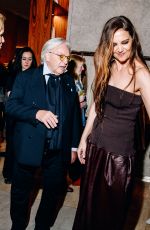KATIE HOLMES at Tod
