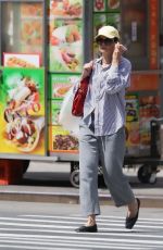 KATIE HOLMES Out and About in New York 05/20/2025