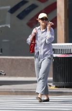 KATIE HOLMES Out and About in New York 05/20/2025
