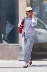KATIE HOLMES Out and About in New York 05/20/2025