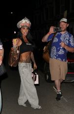 KATIE PRICE Leaves Clapham Grand 05/03/2025