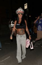 KATIE PRICE Leaves Clapham Grand 05/03/2025