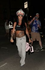 KATIE PRICE Leaves Clapham Grand 05/03/2025