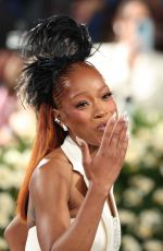 KEKE PALMER at 2025 Met Gala Celebrating Superfine: Tailoring Black Style in New York 05/05/2025