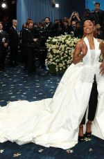 KEKE PALMER at 2025 Met Gala Celebrating Superfine: Tailoring Black Style in New York 05/05/2025