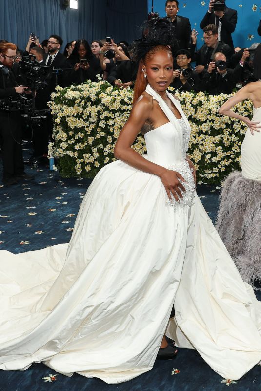 KEKE PALMER at 2025 Met Gala Celebrating Superfine: Tailoring Black Style in New York 05/05/2025