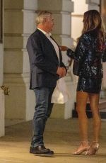 KELLY BENSIMON Arrives at Beefbar in Tribeca in New York City 05/09/2025