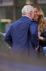 KELLY BENSIMON Arrives at Beefbar in Tribeca in New York City 05/09/2025