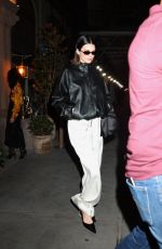 KENDALL JENNER Leaves Dinner at Cafe Zaffri in New York 04/30/2025