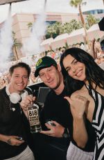 KENDALL JENNER Promotes Her 818 Tequila at Palm Tree Beach Club in Las Vegas 05/17/2025