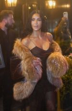 KIM KARDASHIAN Leaves Parisian Restaurant Le Voltaire 05/13/2025