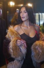 KIM KARDASHIAN Leaves Parisian Restaurant Le Voltaire 05/13/2025