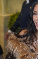 KIM KARDASHIAN Leaves Parisian Restaurant Le Voltaire 05/13/2025