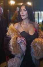 KIM KARDASHIAN Leaves Parisian Restaurant Le Voltaire 05/13/2025