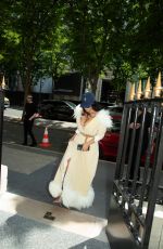 KIM KARDASHIAN Out and About in Paris 05/15/2025