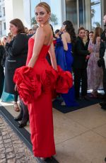 KIMBERLEY GARNER Leaves Hotel Martinez at 78th Cannes Film Festival 05/20/2025