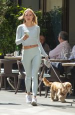 KIMBERLEY GARNER Out for Lunch at Cecconi