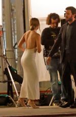 KRISTEN BELL and Adam Brody Shoot Engagement Party Scene for Nobody Wants This 05/09/2025