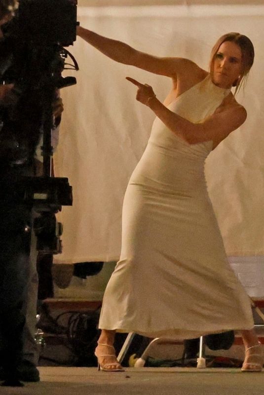KRISTEN BELL and Adam Brody Shoot Engagement Party Scene for Nobody Wants This 05/09/2025