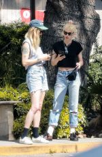 KRISTEN STEWART and DYLAN MEYER Grabbing Lunch at Messhall in Los Feliz 05/11/2025
